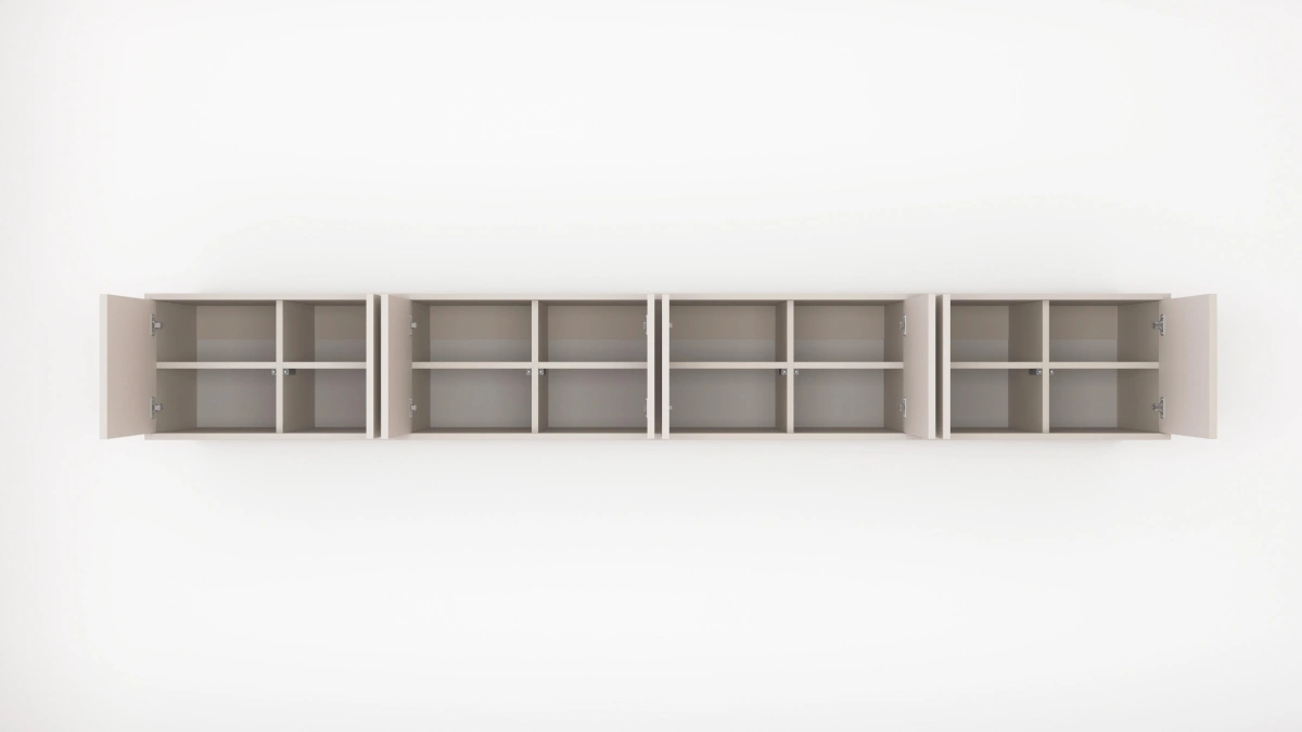 Bianko pakabinama televizoriaus spintelė 280 cm kašmyro spalvos - Paveikslėlis 2