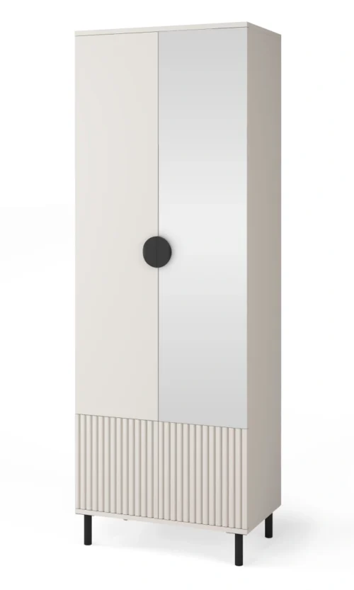 Pakreipiama spinta su veidrodžiu ir Romeo rankenėlėmis 70 cm