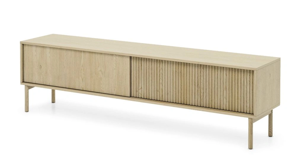 Tavo 187 2D TV spintelė su grioveliais fasaduose, kremona