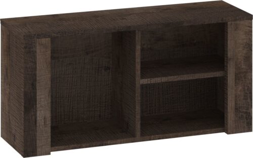 DELIS 07 baldų sieninė lentyna svetainei, Grange ąžuolo spalvos