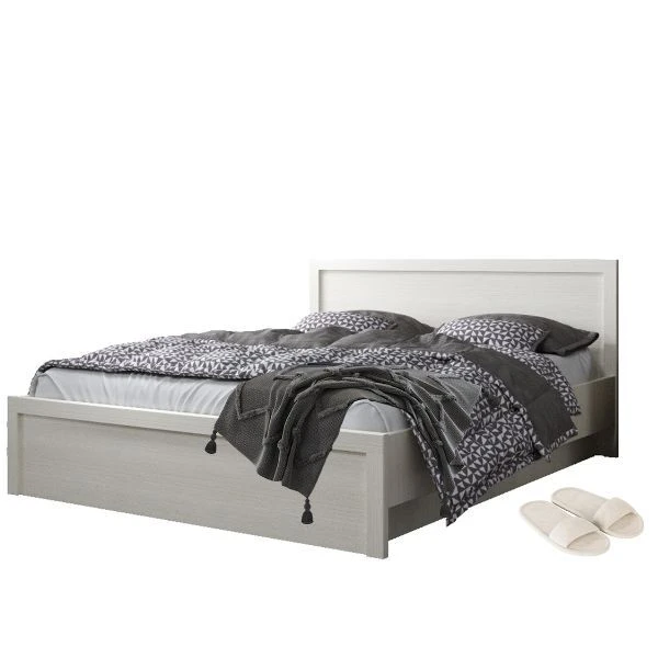 JAZZ lova 160 balta su daiktadėže