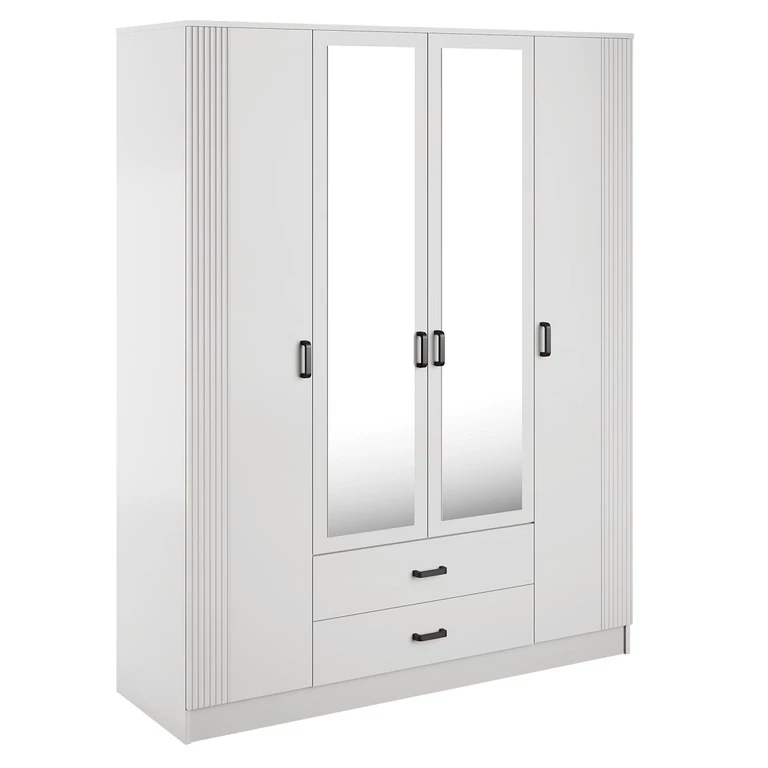 KAMI spinta su veidrodžiu RYFLA 4d2s įvairių spalvų