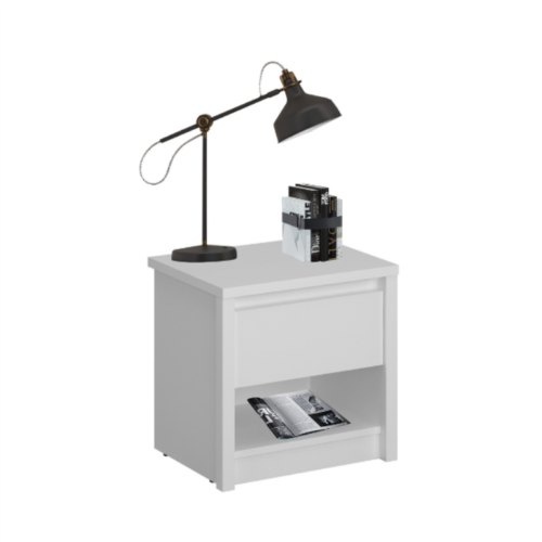 ERDEN naktinis staliukas, 1 vnt., baltas