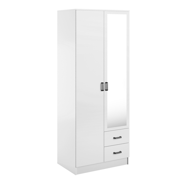 KAMI spinta su veidrodžiu, 2vnt., įvairių spalvų