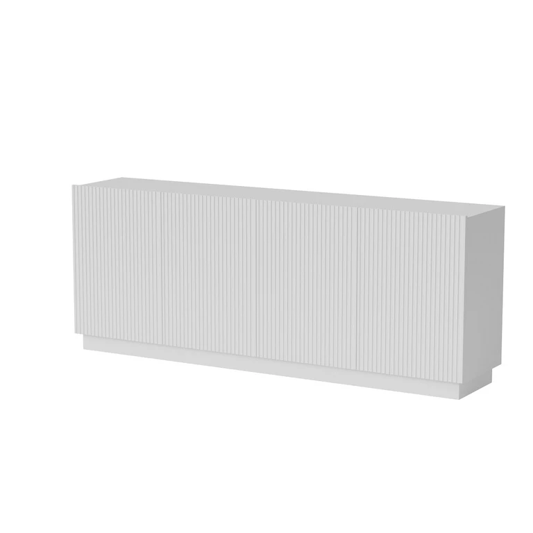 LIVERTI komoda su stalčiais 200, balta, matinė