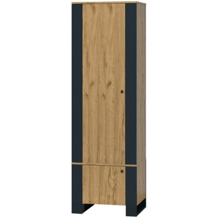 WOOD 2D lentyna, ąžuolo spalvos, auksinė
