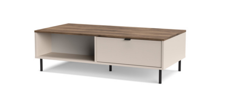 EVO kavos staliukas 2 vnt./110 kašmyro / ąžuolo spalvos