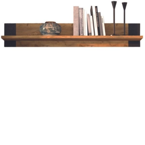 MEDINĖ lentyna 120 ąžuolo spalvos, auksinė