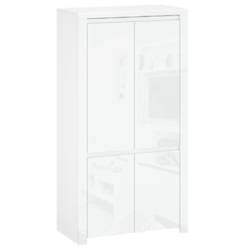 LINGO 4D spinta, balta blizgi