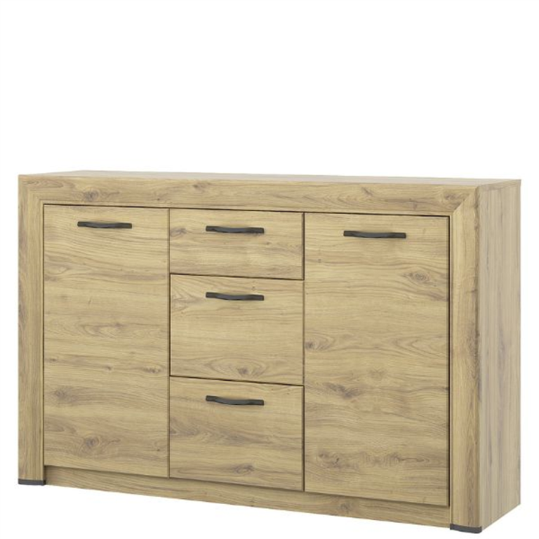 SAPORI komoda, 2 stalčiai, 3 stalčiai, Navaros ąžuolas