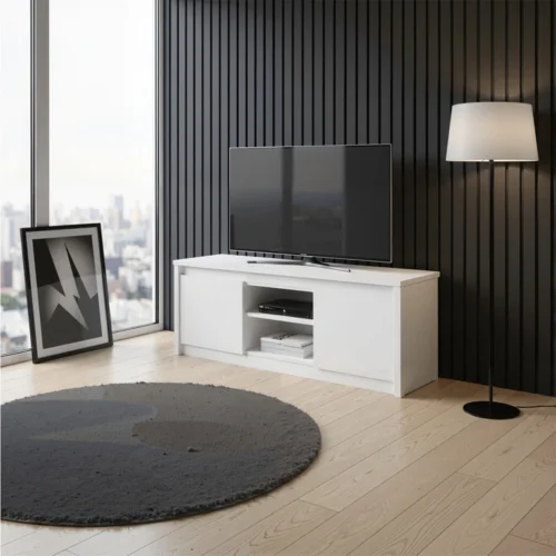 ERDEN TV spintelė 2d/125 balta