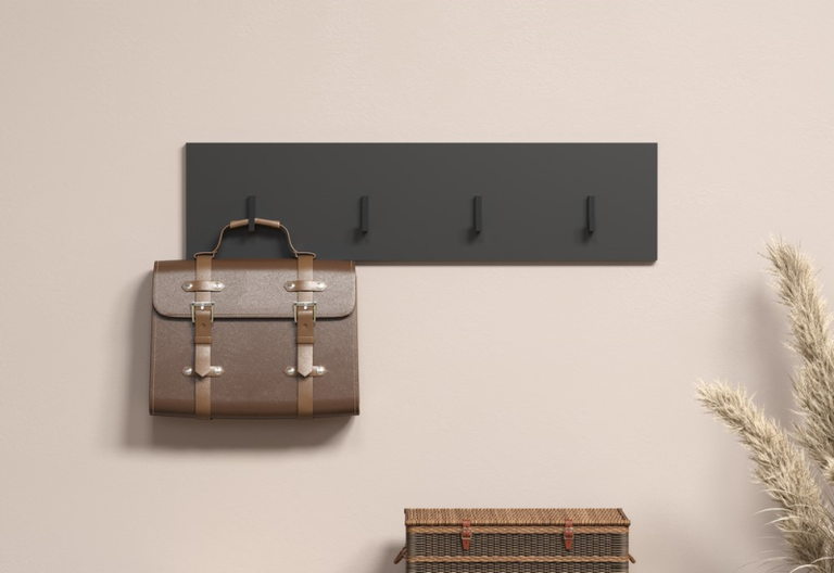 ESTEBAN kabykla 80 grafito / ąžuolo evok