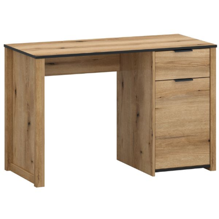 HELIX rašomasis stalas 1d1s/120 ąžuolo spalvos evok