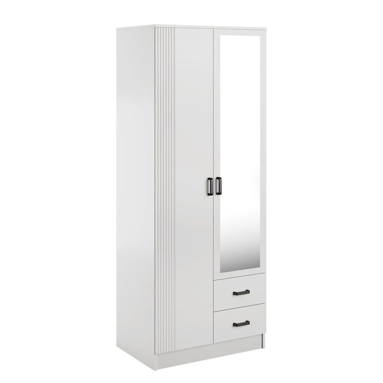 KAMI spinta su veidrodžiu RYFLA 2vnt. įvairių spalvų