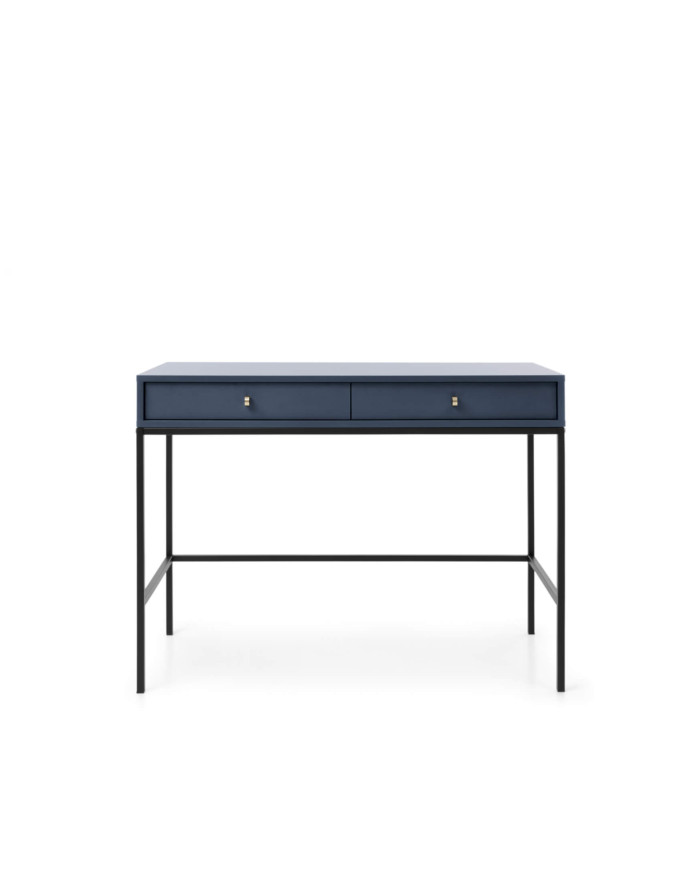 Tualetinis staliukas, konsolė Mono MT104, stalčiai, tamsiai mėlynas/juodas rėmas