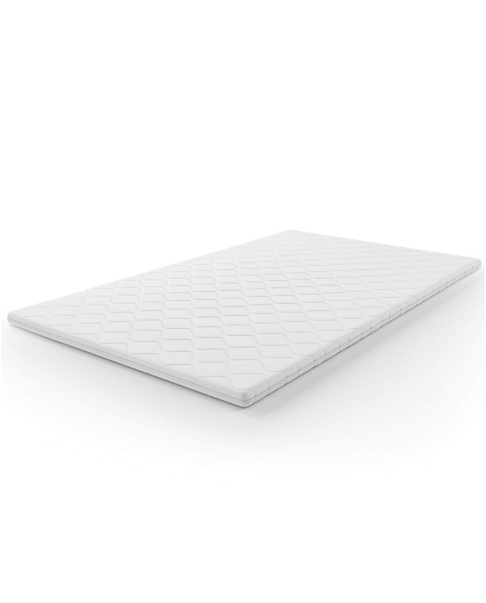 Antčiužinis 100x200 cm, labai elastingas putplastis HR 4 cm, nuimamas užvalkalas, H4, Comforteo