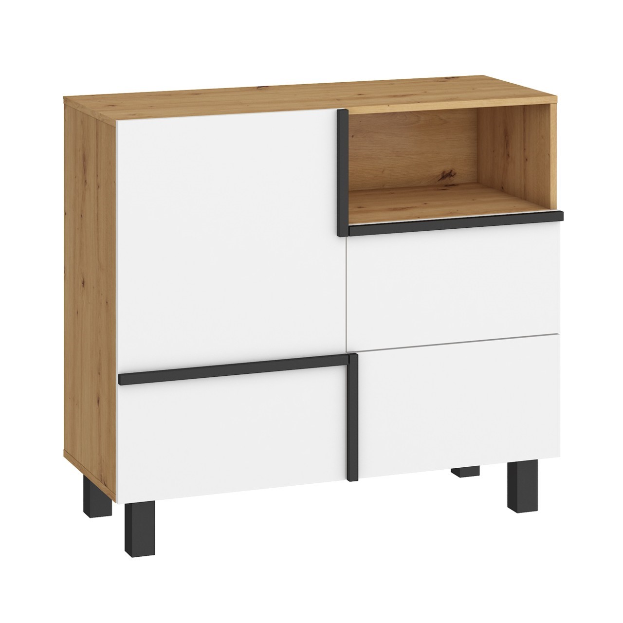 LARS baldai _01 komoda 1d2s