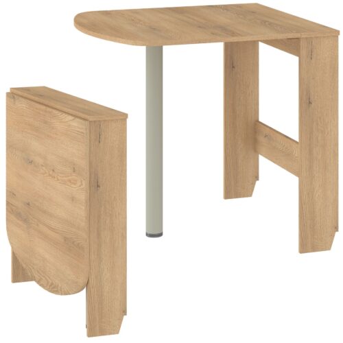 PART 6 sulankstomas sieninis stalas virtuvei-valgomajam, ąžuolas „Cremona“