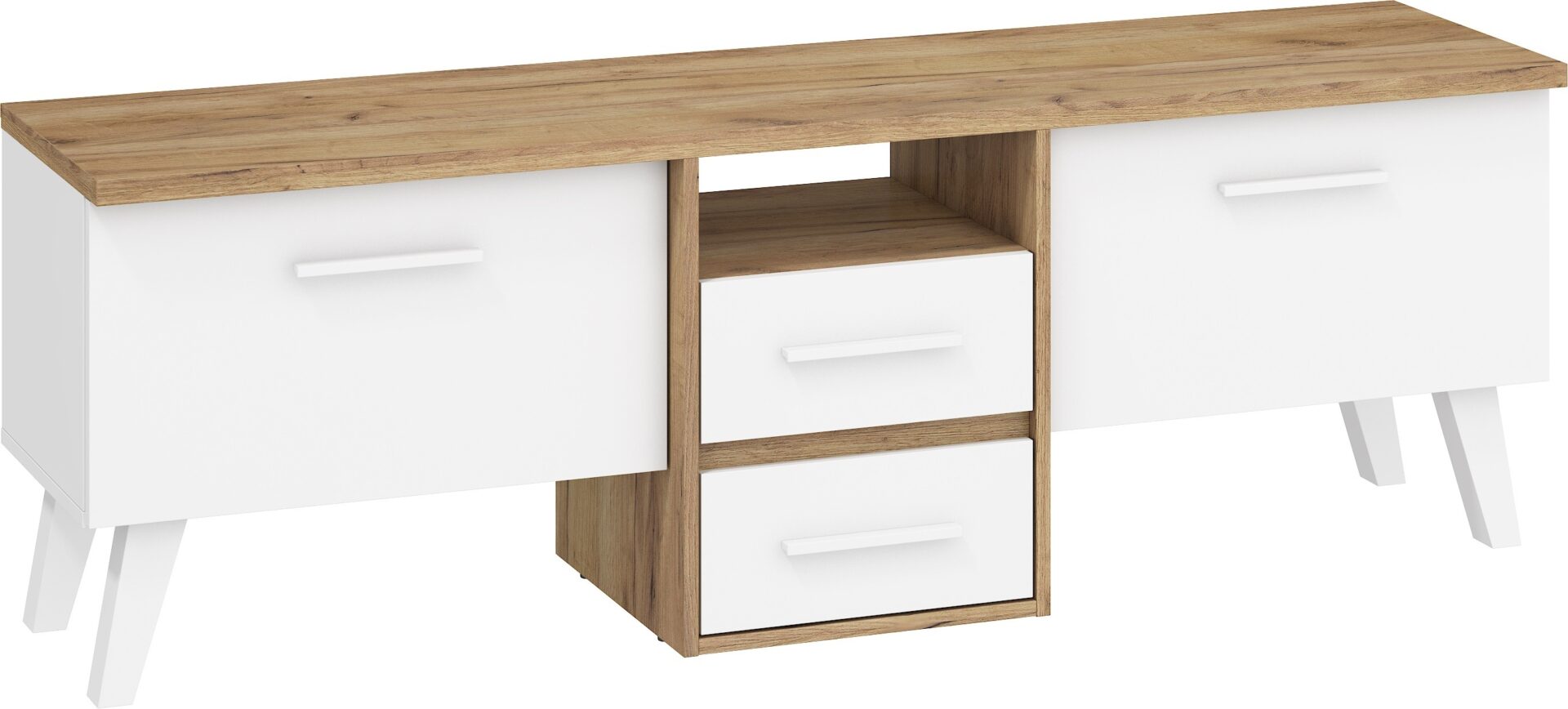 NORSID 13 baldų TV staliukas 2D2S