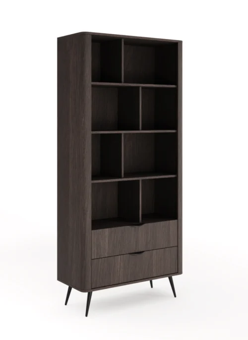 2S Veris knygų lentyna su stalčiais