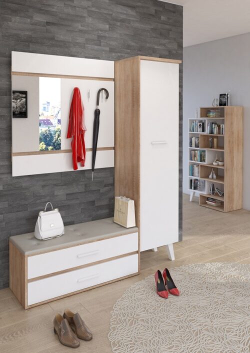 NORSID baldai #6 prieškambaris + lentyna R [18+12]