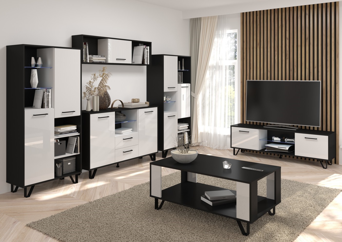 BIP baldų komplektas Nr. 4 svetainei