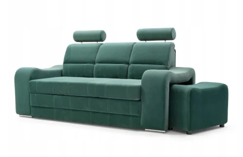 Wenus sofa-lova su galvos atramomis + 2 pufais