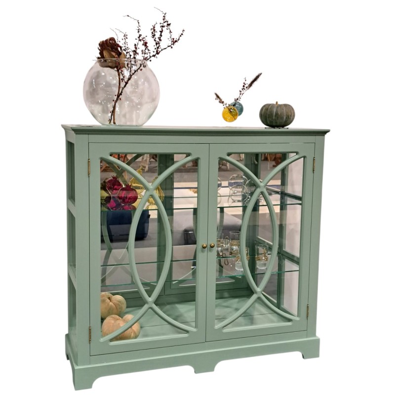 HAMPTON MEDINĖS VITRINĖS SPINTELĖS KONFIGŪRUOKITE SPALVĄ