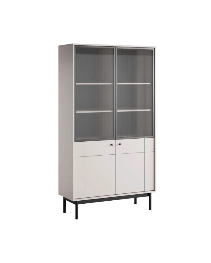 Japandi WT104 vitrina, stikliniai fasadai, kašmyras