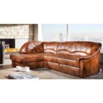 YARDEK kampinė sofa, audinys, 170x225