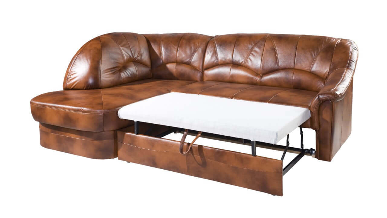 YARDEK kampinė sofa, odinė, 225x170 — изображение 3