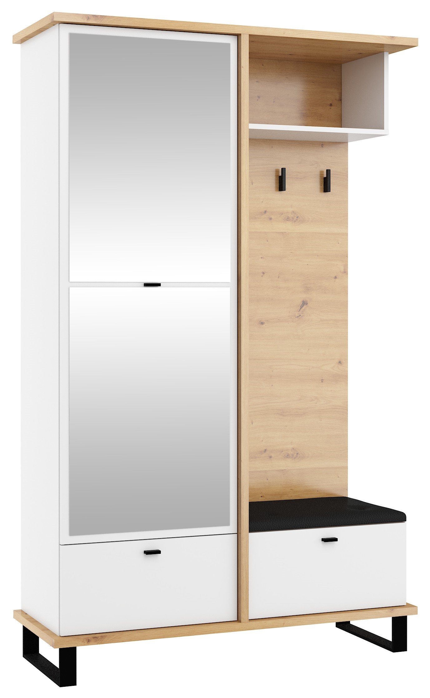 CRASSY 14 baldų prieškambario spinta 3D