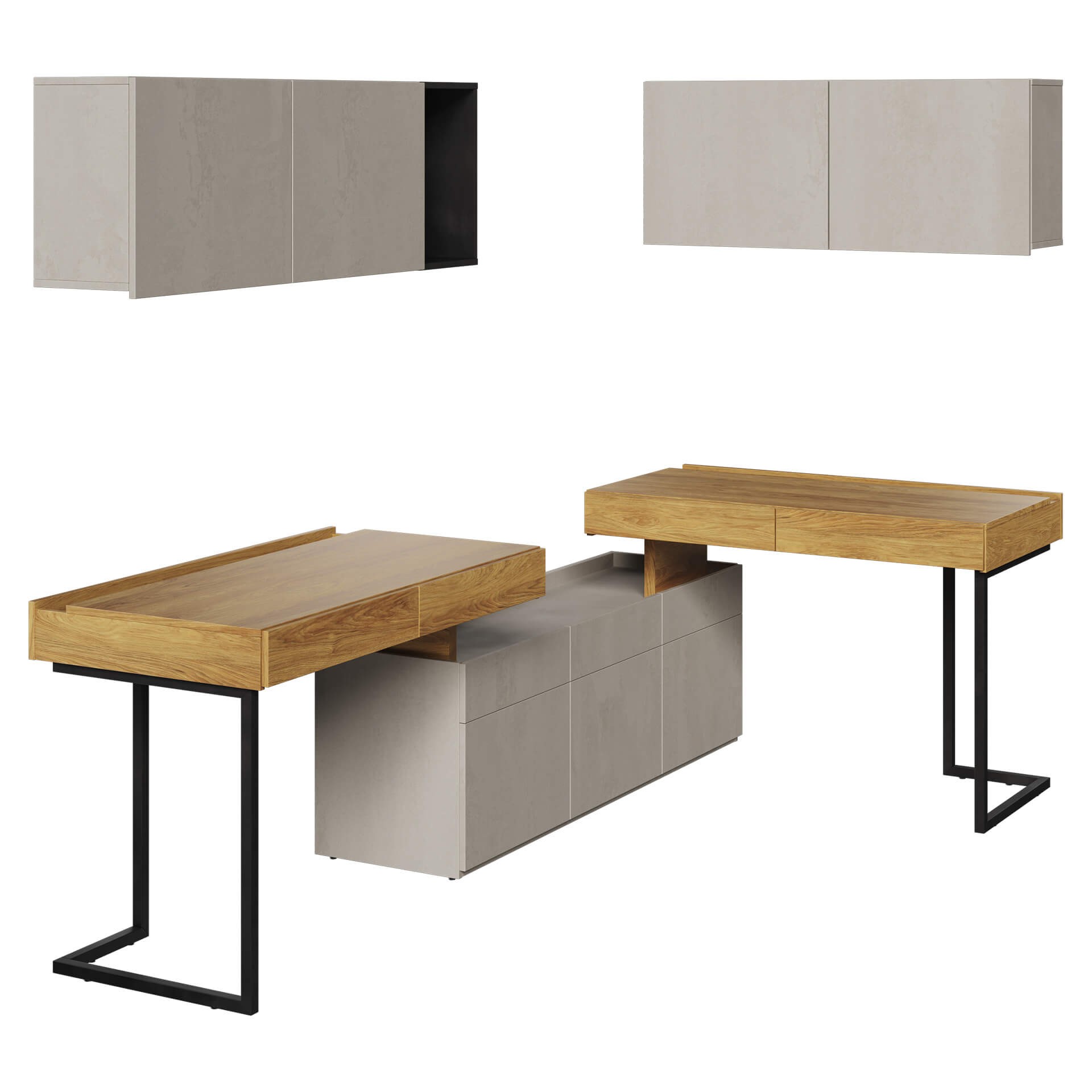 TEEN FLEX SET-08B baldų komplektas