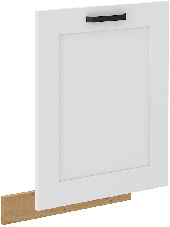 Indaplovės priekinė dalis, 60 cm, dengta panelė, Luna balta/artisan, ZM, 713x596