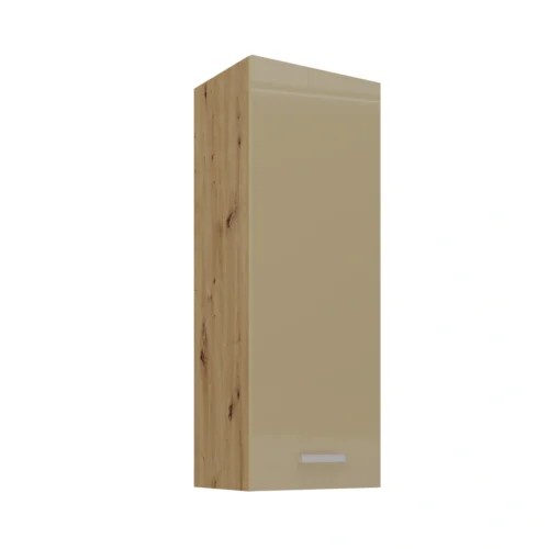 Viršutinė spintelė 40 cm Artisan kapučino blizgi 40 G-108 1F