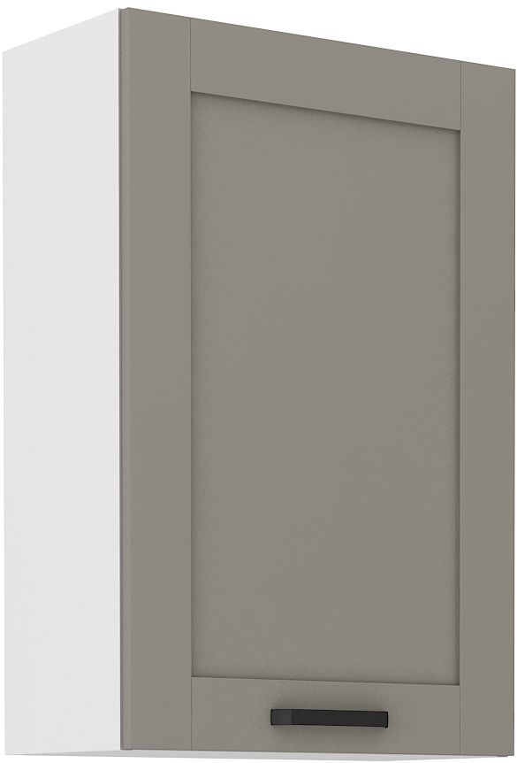 Viršutinė spintelė 60 cm Luna balta/molio pilka 60 G-90 1F