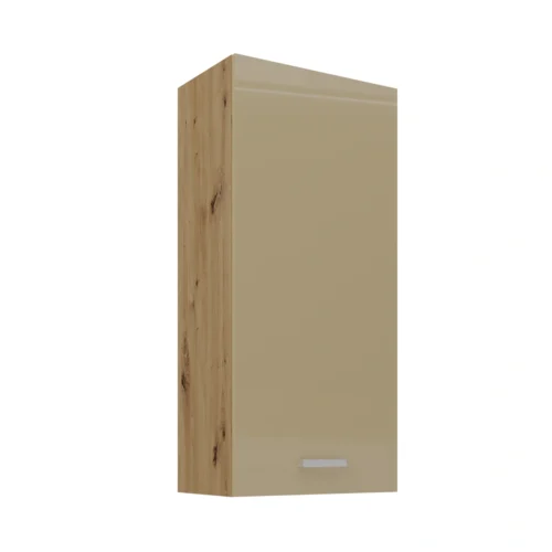 Viršutinė spintelė 50 cm Artisan kapučino blizgi 50 G-108 1F