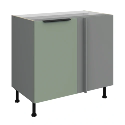 Apatinė kampinė spintelė 105/60 cm Aria 105 ND 1F BB