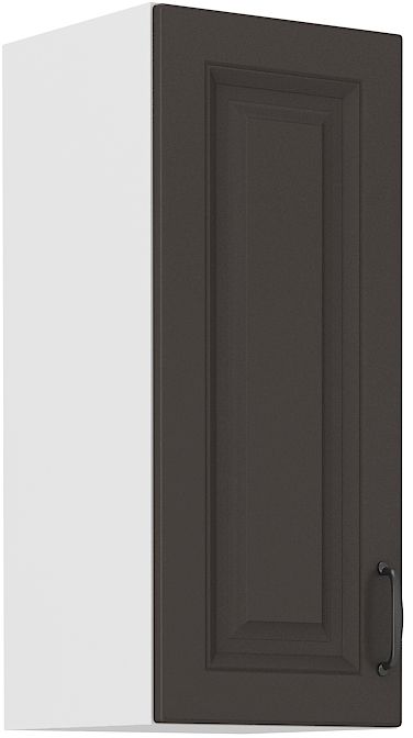 Viršutinė spintelė 30 cm Stillo balta/grafito 30 G-72 1F