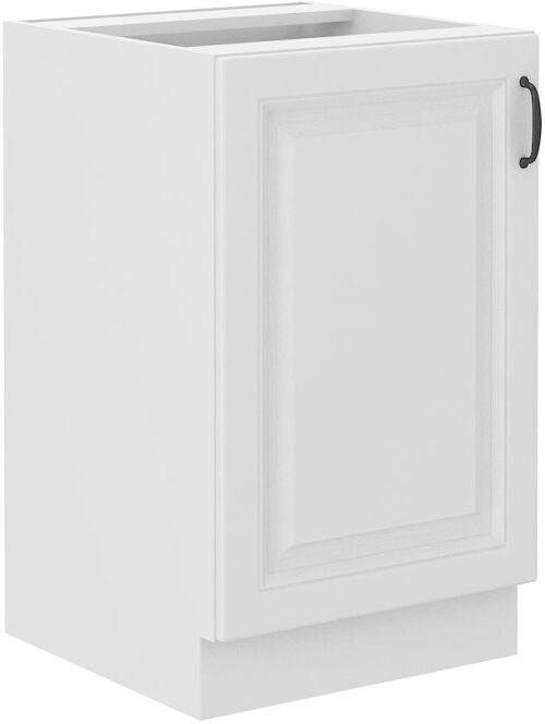 Apatinė spintelė 50 cm, Stillo kriauklė, balta 50 ZL 1F BB