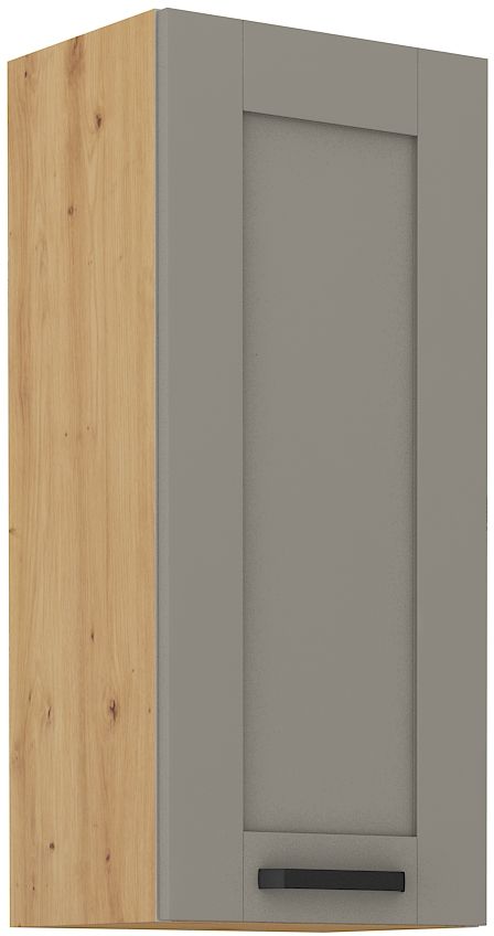 Viršutinė spintelė 40 cm Luna artisan/molio pilkumo 40 G-90 1F