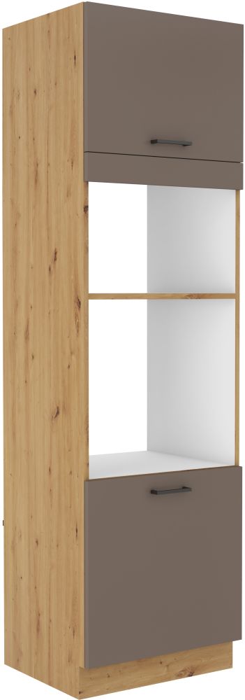 60 cm koloninė spintelė orkaitė ir mikrobangų krosnelė Bolonija 60 DPM-210 2F