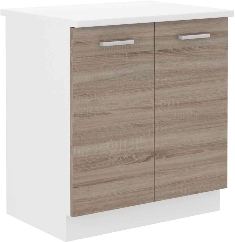 Apatinė spintelė 80 cm Dave 80D2F su stalviršiu