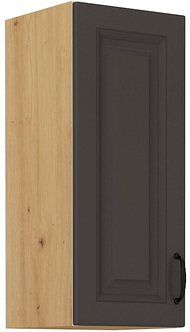 Viršutinė spintelė 30 cm Stillo artisan/grafito spalvos 30 G-72 1F