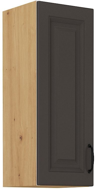 Viršutinė spintelė 30 cm Stillo artisan/grafito 30 G-90 1F