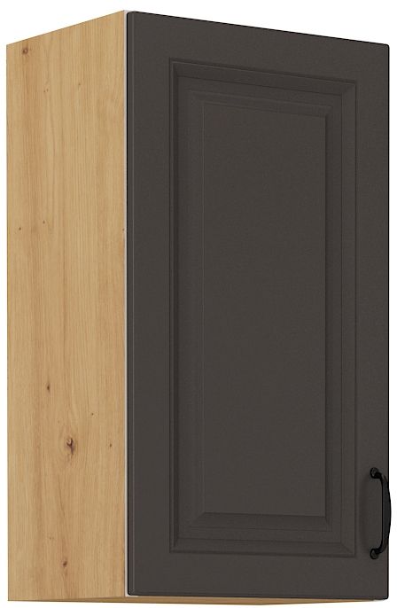 Viršutinė spintelė 40 cm Stillo artisan/grafito spalvos 40 G-72 1F