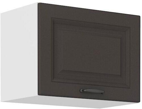 Viršutinė gartraukio spintelė 50 cm Stillo balta/grafito 50 GU-36 1F