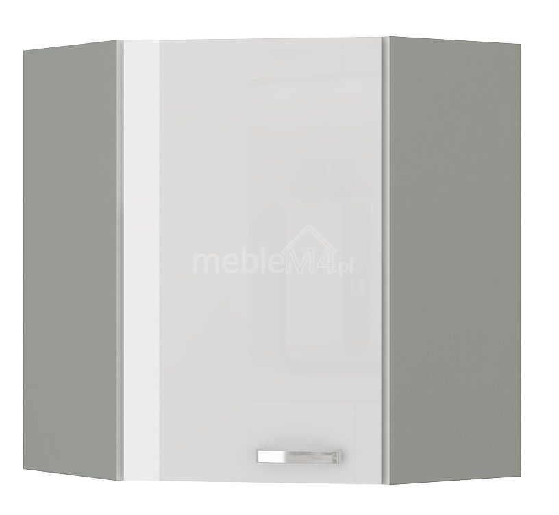 Bianka viršutinė kampinė spintelė 60x60 GN-72 1F 45 laipsnių