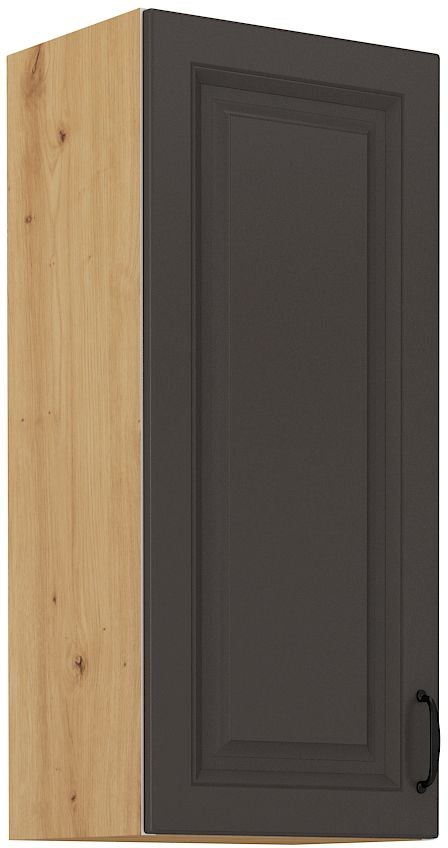 Viršutinė spintelė 40 cm Stillo artisan/grafito spalvos 40 G-90 1F