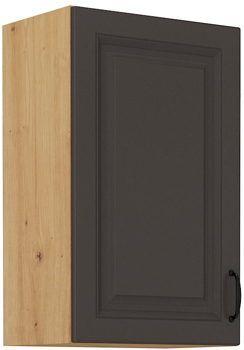 Viršutinė spintelė 45 cm Stillo artisan/grafito spalvos 45 G-72 1F
